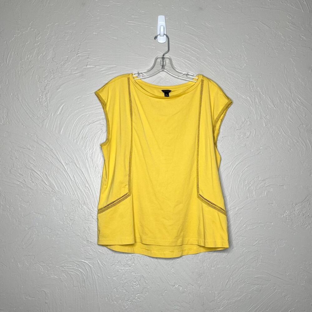 Ann Taylor Yellow Top - Women's Size Large